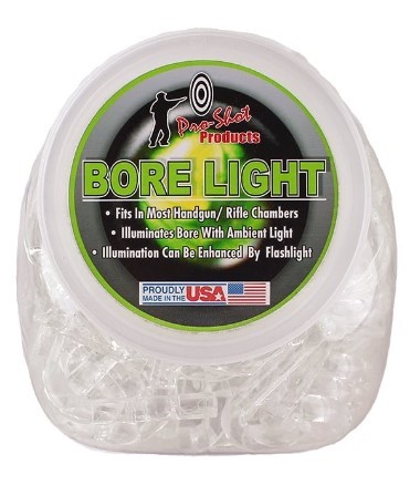 PROSHOT UV BORE LIGHT ILLUMINATOR LIGHTNING BLUE GLOBE DISPLAY - 100 QTY. BL-CLEAR-GLOBE - Taurus Savings